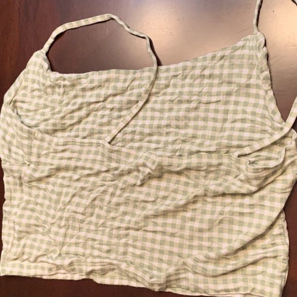 PAC crop top. 95% Rayon 5% Spandex blend - Picture 2 of 5